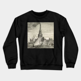 Pharos (lighthouse) of Alexandria Egypt Crewneck Sweatshirt